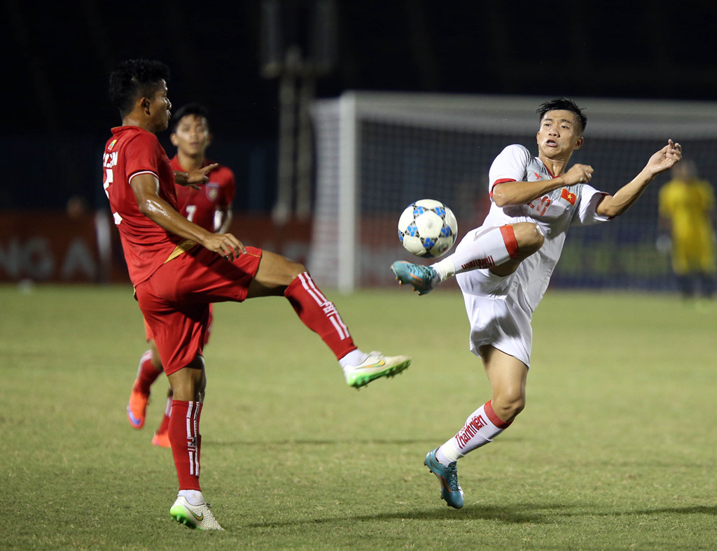 Lấy công bù thủ, U21 Việt Nam giành 3 điểm trước Myanmar